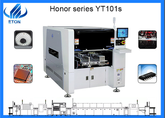 IC / 0201- 40x40 패키지를 위한 자동 선택 입력 플레이스 기계 SMT 탑재기 기계