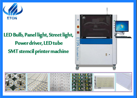 LED 점화 관/전구를 위해 풀그릴 가득 차있는 자동적인 스텐실 인쇄 기계