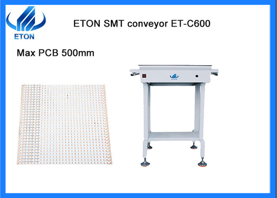 단레일은 600*350mm PCB SMT 생산 라인 컨베이어를  최대한으로 씁니다