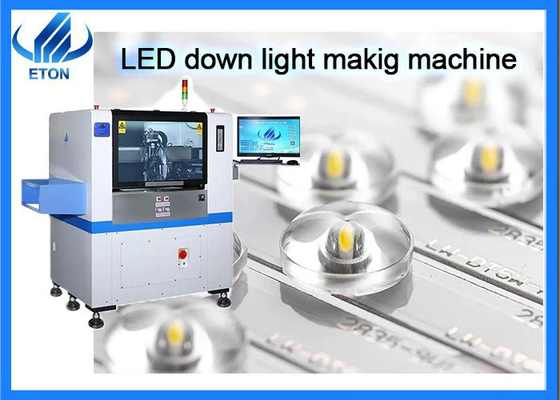 SMT 생산 라인에서 LED 렌즈 접착제 분배기 기계 HT-D12-1200