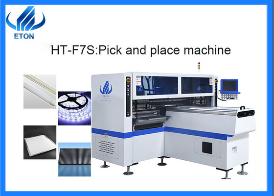 HT-F7S 고속 SMT 장착 기계 68 피더 / 34 노즐