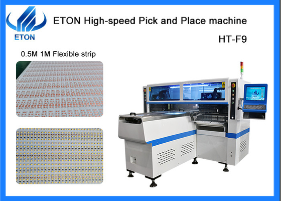 최대 1.2m PCB SMT 픽 앤 플래시 머신 0.5M - 1M 스트립 라이트