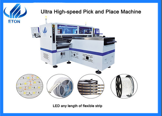 136 노즐 LED 산업에서 LED 스트립 생산을위한 가장 빠른 픽 앤 플라스 기계