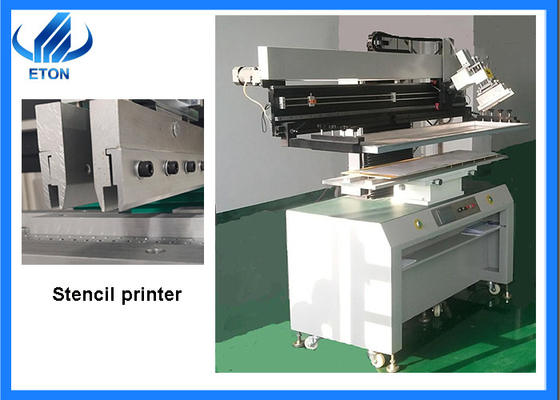 세미 오토매틱 땜납 페이스트 프린터 기계 1500 밀리미터 pCB 길이 PLC는 제어되었습니다