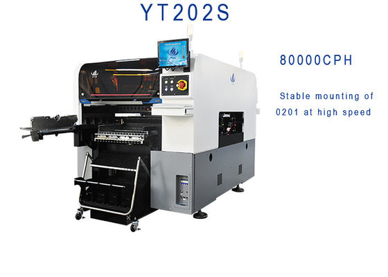 최소 장착 0201 더 높은 인식 정확도 LED 회로판 디스플레이 장착기계