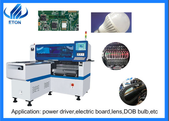 렌즈, 주도하는 튜브, 주도하는 전구, 신축성 스트립, 파워 드라이버를 생산하면서, SMT 기계는 0402-17mm을 위한 성분을 탑재할 수 있습니다