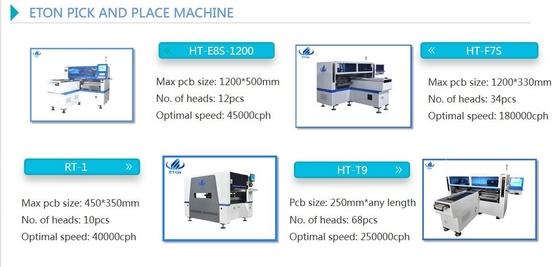 선형 광 성형기 180000cph 34 PC 머리들 SMT 칩 마운터