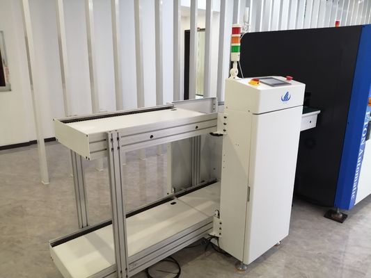 SMT 단레일 적재기 기계 디스플레이 사실인 칼라 터치 스크린 제어