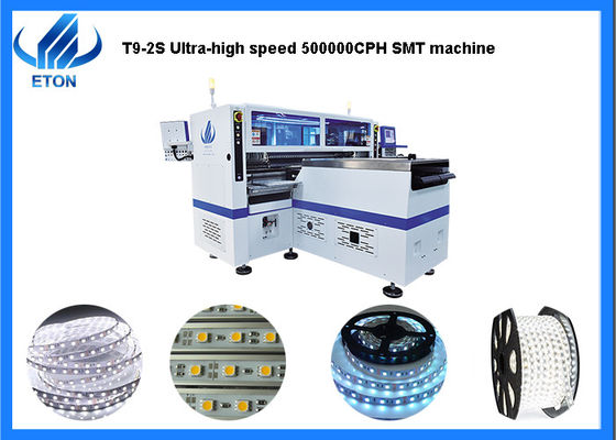 배치의 두배 Rail+Four 그룹은 탄력적 스트립 라이트 성형기 T9-2S 픽 앤드 플레이스 기계를 이끕니다