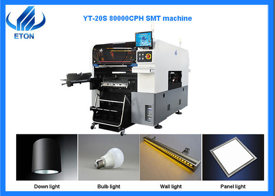 초고속 정확성은 0201 요소 SMT 픽 앤드 플레이스 기계를 탑재할 수 있습니다