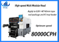 BGA QFP를 위한 0201 SMD 장착 기계 중속 80000CPH