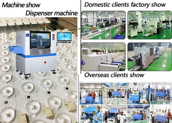 CCD 포지셔닝 시스템을 가진 자동적인 접착제 분배기 기계 1800mm 길이
