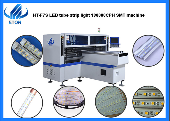 주도하는 튜브 / 스트립 라이트를 위한 3528 / 5050 LED 칩 SMD 장착기계 180000CPH