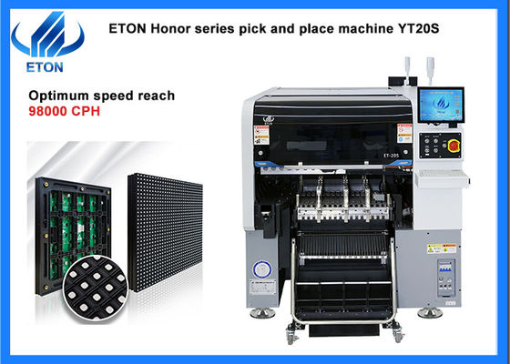 맥스 성분 높이 20 밀리미터 동안 더블 아암 20 헤드 SMT 기계
