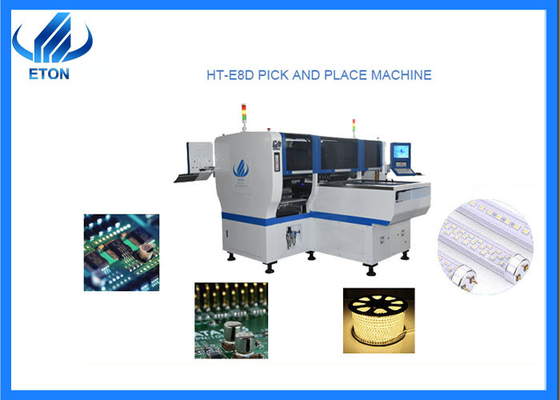 PCB 보드를 위한 이튼 SMT 장착기계 두배 모듈 더불 레일