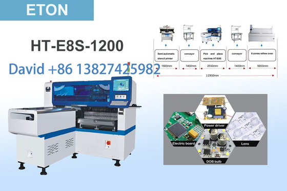 SMT 마운터: 1200 * 350mm PCB, 고 정밀 기계 PCB 조립