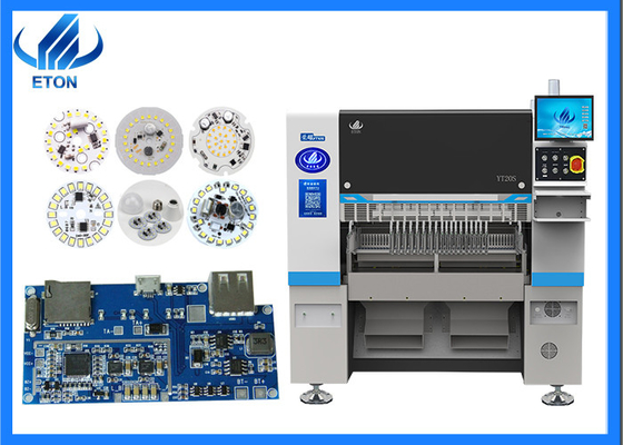 이중 배치 머리 총 20 머리 SMT 기계 ETON YT20S PCB 장착 기계