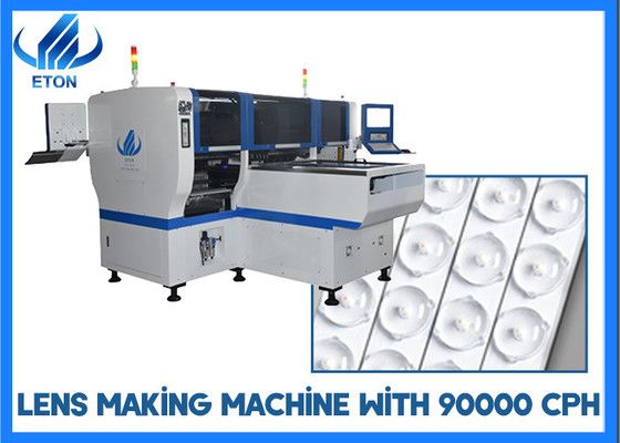 HT-E8D-1200 거리 조명 제조 SMT 마운터 90000 CPH LED 렌즈 제조 기계