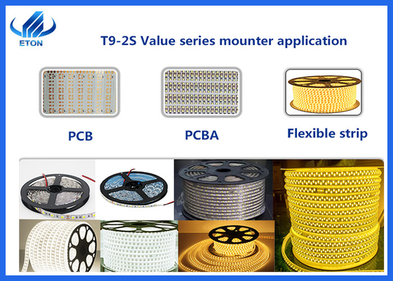 모듈 T9-2S 380AC 50HZ 250mm 너비 PCB 롤 투 롤을 위한 고속 SMT 배치 기계