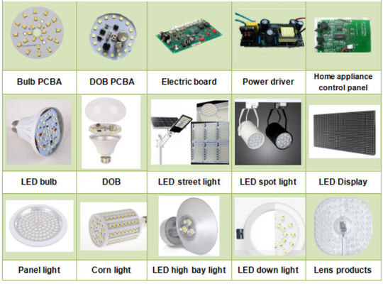 LED 제조 기계 68 피더 PCB 장착 기계 Smd 장착 기계