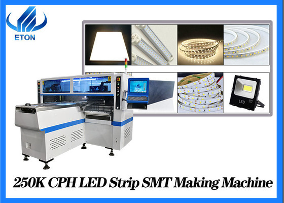SMD 장착 기계 250000 CPH 68 노즐과 함께 SMT 장착 기계