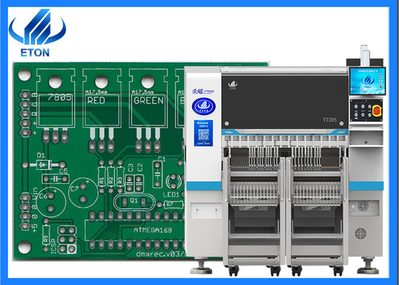 SMT 픽 앤 플래시 머신 PCB 장착 머신 104 피더 제조 머신