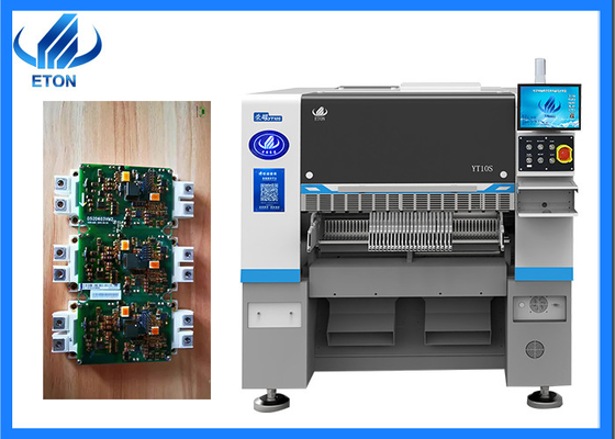 10 노즐 통합 헤드 LED 디스플레이 SMT PCB 크기 50 * 50mm ~ 500 * 450mm를 위한 선택 및 위치 기계