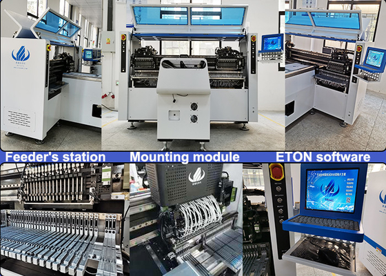 1200*300mm LED 딱딱 PCB 장착 SMT 배치 기계