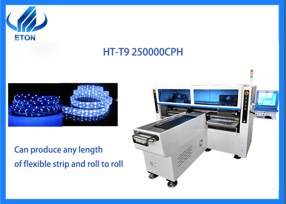 플렉서블 스트립 250W SMD LED 픽 앤 플레이스 머신 100m 스트립 라이트 생산 라인